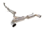 Sistema de escape de titanio XForce para Toyota Yaris GR 2021-