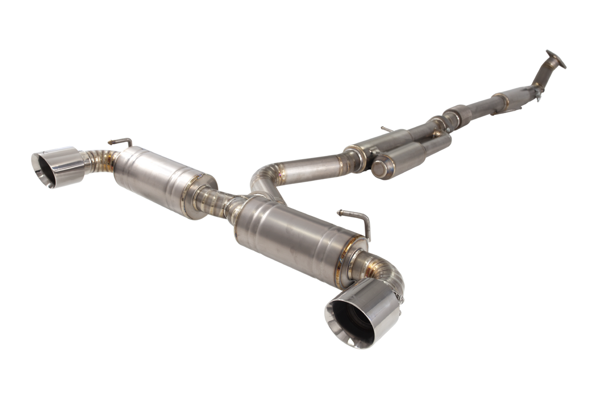 Sistema de escape de titanio XForce para Toyota Yaris GR 2021-