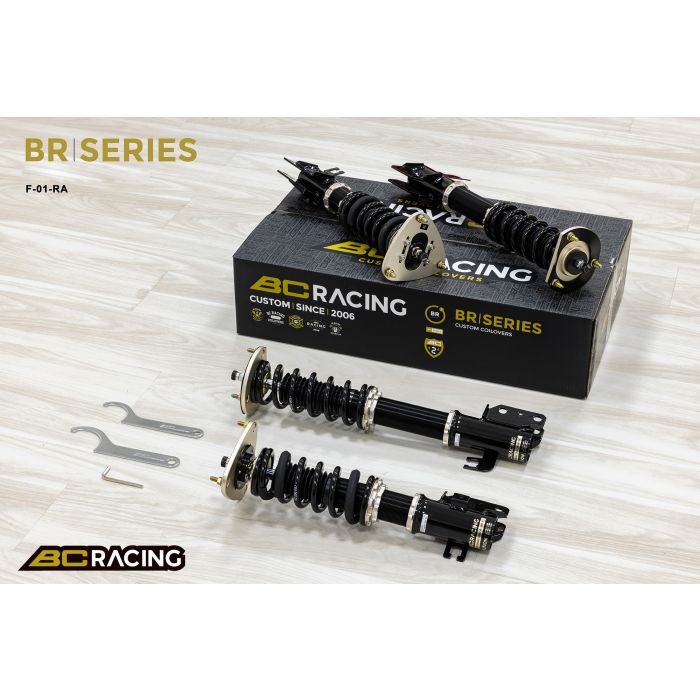 BC Racing F-01-BR-RA Adjustable Coilovers for Subaru Impreza WRX GC6/8 1993-2001