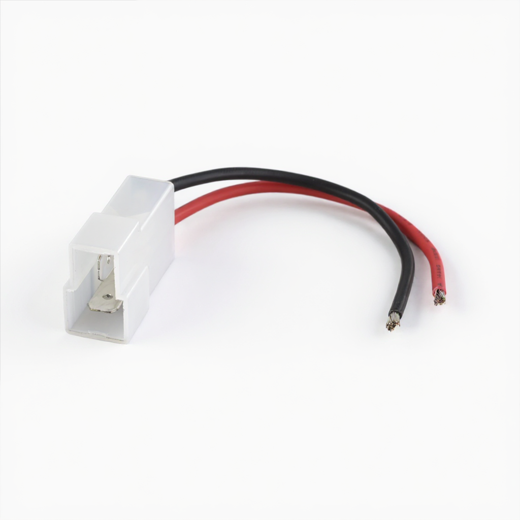Conector eléctrico hembra universal de 2 pines con cables