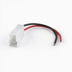 Conector eléctrico hembra universal de 2 pines con cables