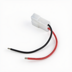 Conector eléctrico hembra universal de 2 pines con cables