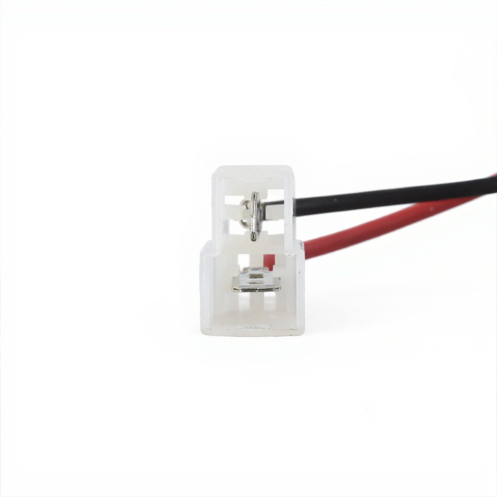Conector eléctrico hembra universal de 2 pines con cables