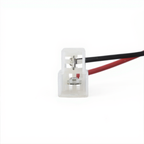 Conector eléctrico hembra universal de 2 pines con cables