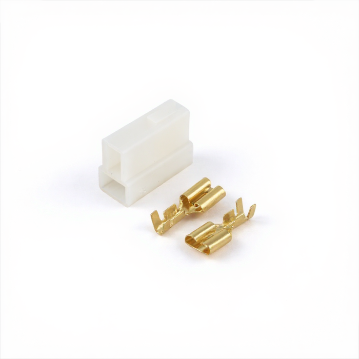Universal 2-pin male electrical connector