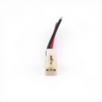 Conector eléctrico macho universal de 2 pines con cables