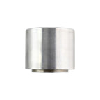 3/4" NPT female steel weld-on connector