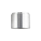 3/8" NPT aluminum female weld-ready connector