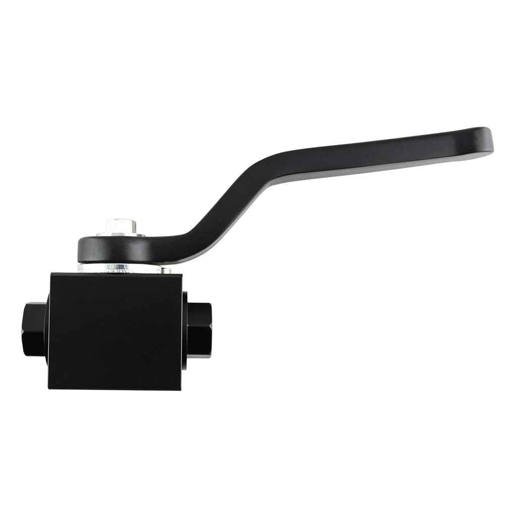 Válvula de corte de aluminio para bloqueo de la línea de freno 1/8" NPT
