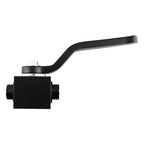 Válvula de corte de aluminio para bloqueo de la línea de freno 1/8" NPT
