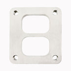 T4 Dual Entry Exhaust Flange with SS321 Stainless Steel Bolts