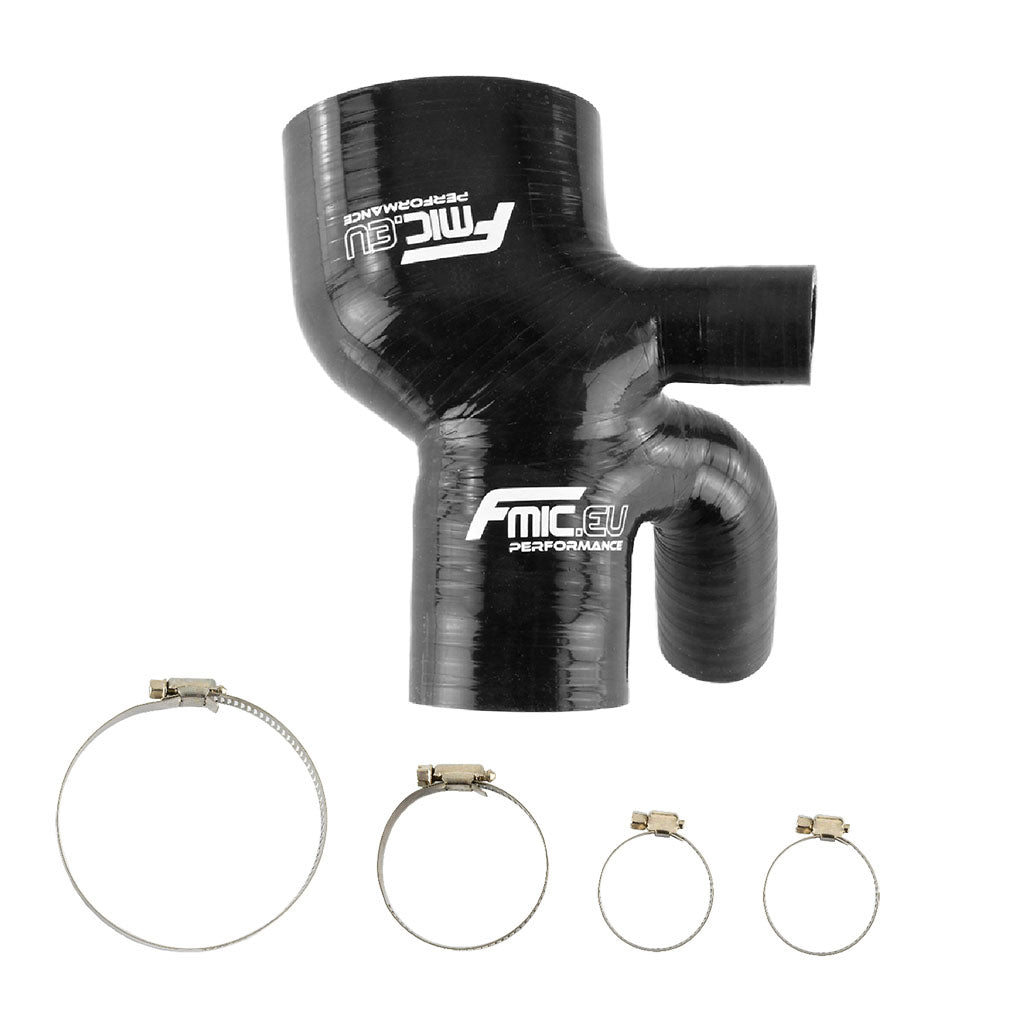 Manguito de admisión de silicona FMIC.EU para Citroen DS3 1.6T Peugeot 207 GT GTI RCZ THP 156 - Negro