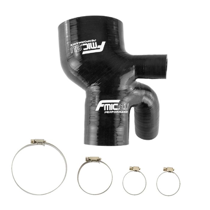 FMIC.EU Silicone Intake Hose for Citroën DS3 1.6T Peugeot 207 GT GTI RCZ THP 156 - Black