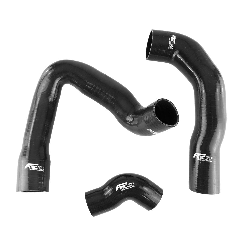 Kit de manguitos de turbo de silicona FMIC.EU para Ford Focus RS MK3 - Negro
