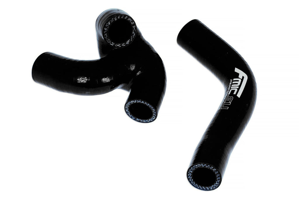 Kit de manguitos de silicona para respiradero del cárter FMIC.EU para Audi S3 TT Seat Leon Cupra R 225 CV BAM - Negro