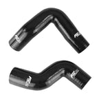 FMIC.EU Silicone Intercooler Hose Kit for Audi TT 210 225 HP S3 Seat Leon Cupra R - Black