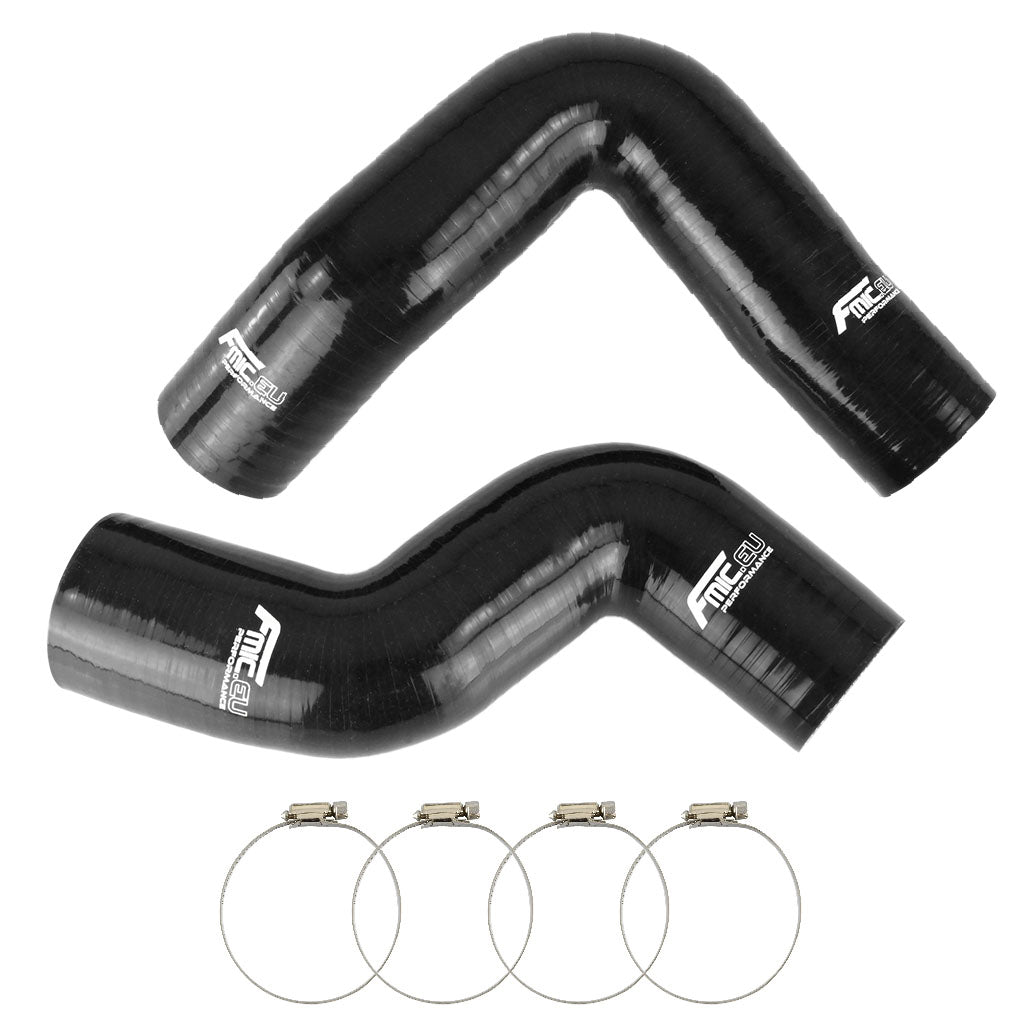 Kit de manguitos de silicona para intercooler FMIC.EU para Audi TT 210 225 CV S3 Seat Leon Cupra R - Negro