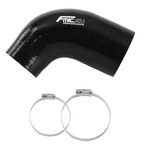 FMIC.EU Silicone Intake Hose for Audi A3 S3 8L TT 8N Seat Leon Cupra R 1.8T AMU BEA 1998-2006 - Black