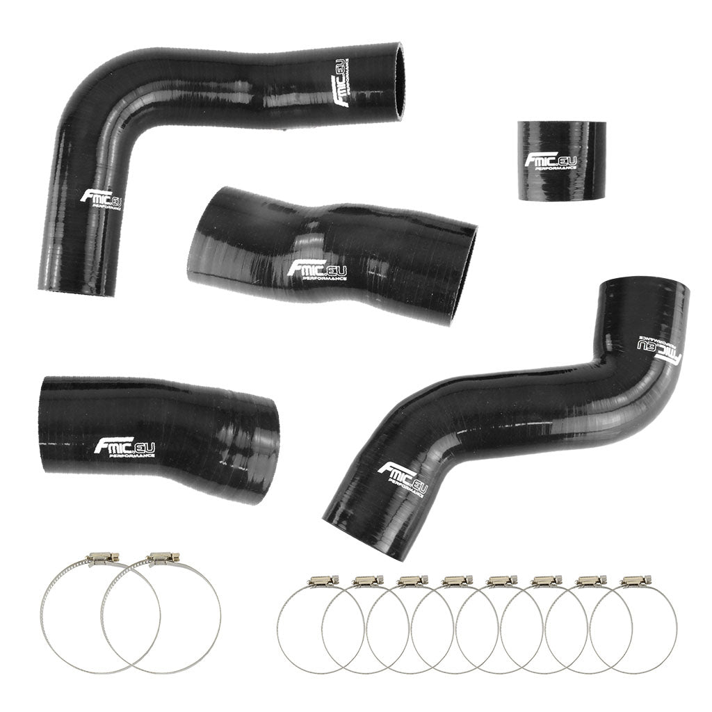 Kit de manguitos de intercooler de silicona FMIC.EU para Audi TT 225HP 1.8T 99-06 APX BAM - Negro