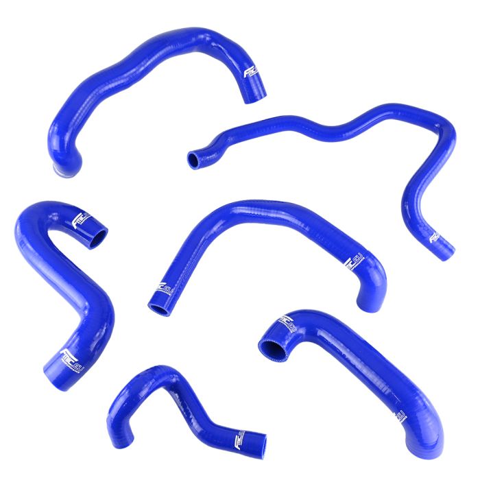FMIC.EU Silicone Radiator Coolant Hose Kit For BMW 85-87 320i 323i 325i M20B20 M20B23 M20B25