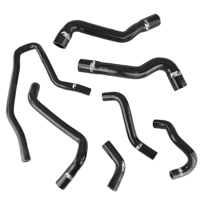 FMIC.EU Radiator Coolant Silicone Hose Kit for BMW E90 318i 320i N46 2005-2013 - Black