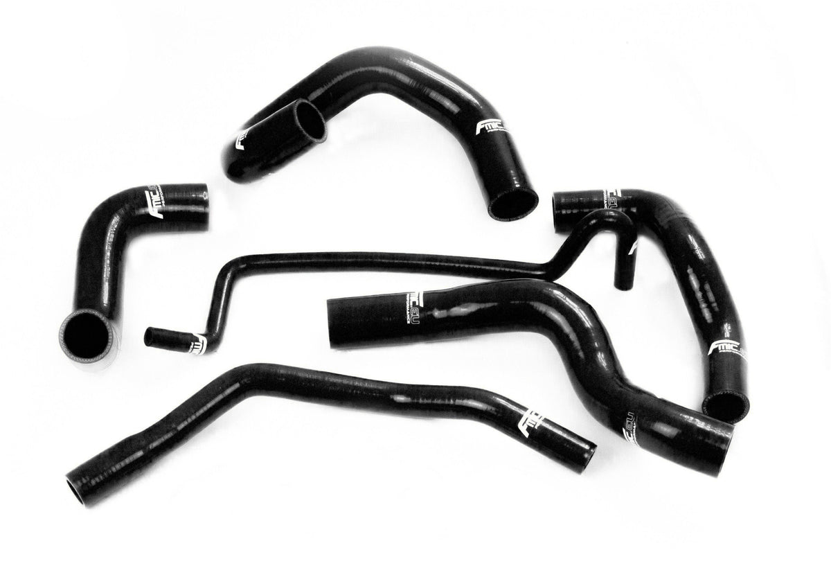 Kit de manguitos de silicona para radiador y refrigerante FMIC.EU para Ford Mustang Shelby - Negro