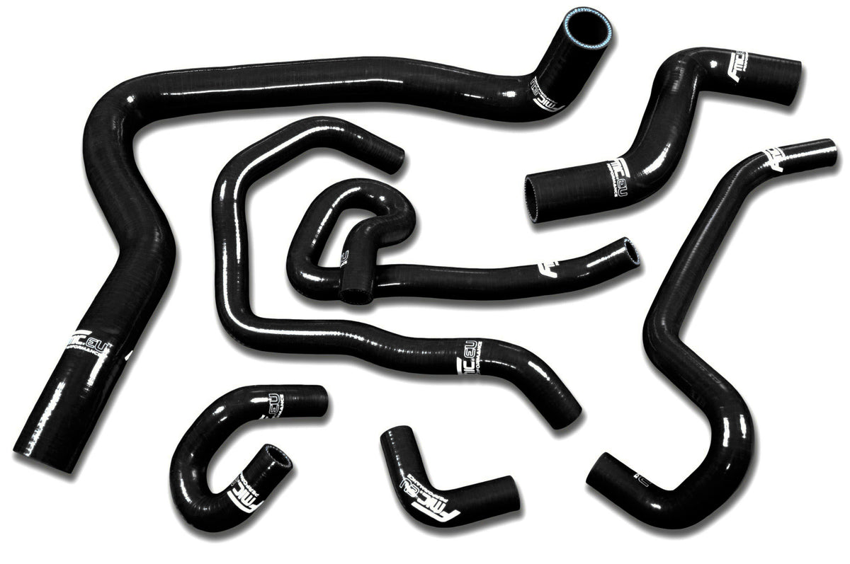 Kit de manguitos de silicona para radiador FMIC.EU para Honda Accord SiR-T F20B CF4 Euro-R CL1 1997-2001 - Negro