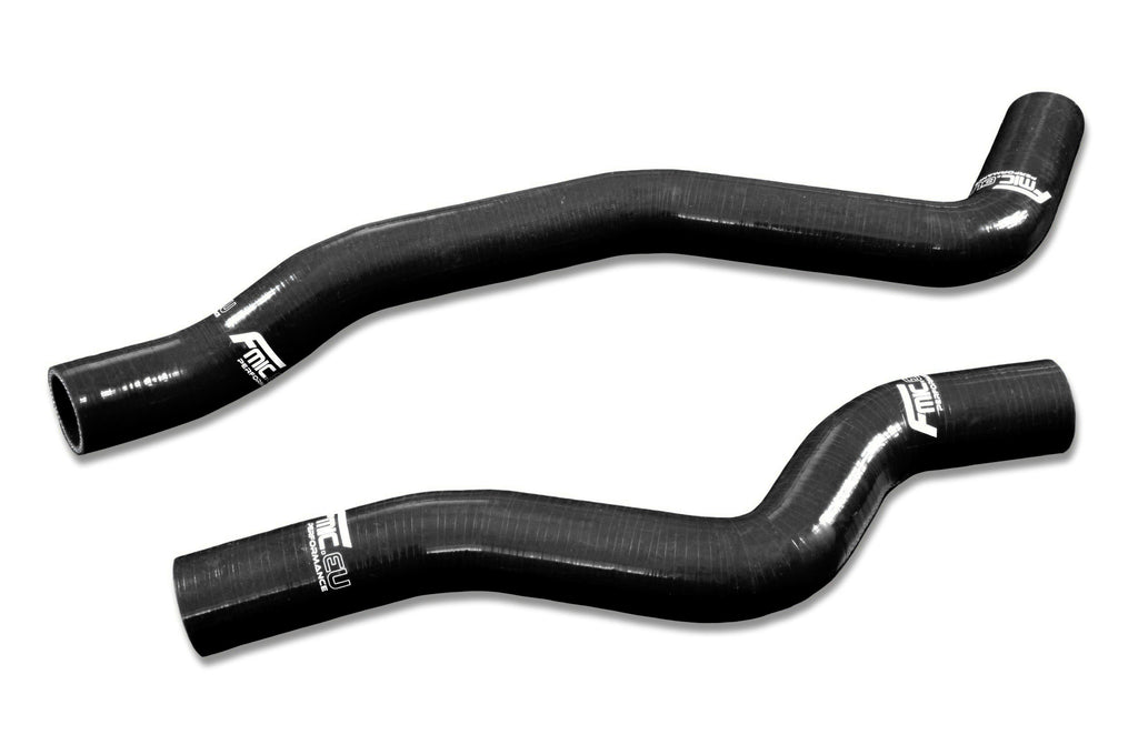 Kit de mangueras de silicona para radiador y refrigerante FMIC.EU para Mitsubishi Lancer Evolution EVO 4 5 IV V CN9A CP9A 4G63 - Negro