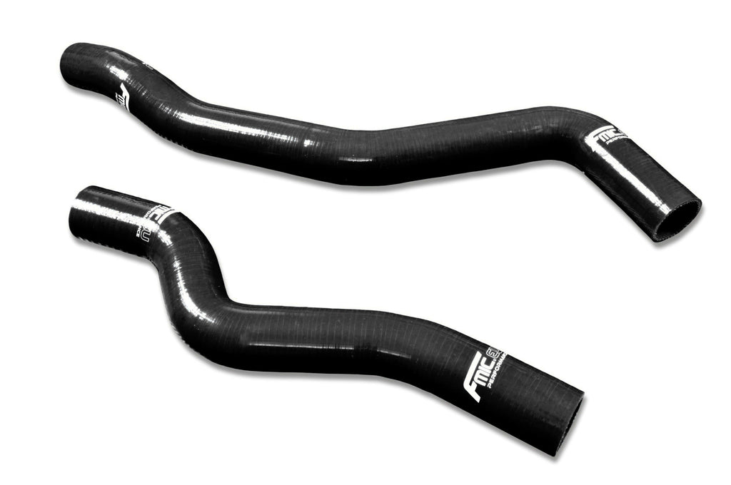 Kit de mangueras de silicona para radiador y refrigerante FMIC.EU para Mitsubishi Lancer Evolution EVO 4 5 IV V CN9A CP9A 4G63 - Negro