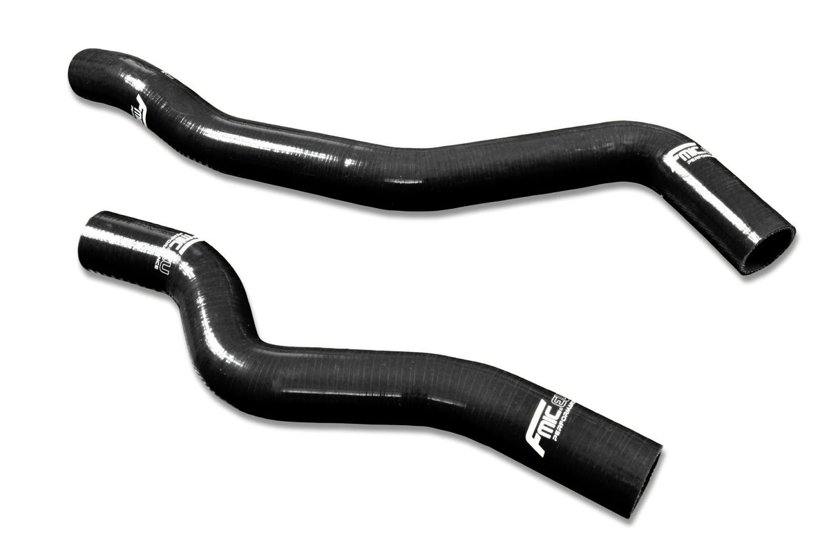 Kit de mangueras de silicona para radiador y refrigerante FMIC.EU para Mitsubishi Lancer Evolution EVO 4 5 IV V CN9A CP9A 4G63 - Negro