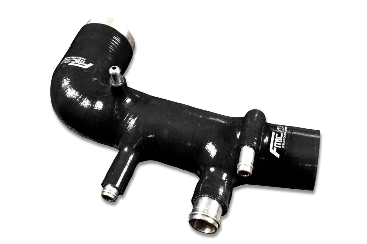 Manguito de silicona de admisión del turbo TIP FMIC.EU para Subaru Impreza GC8 EJ20 WRX STI 1998-2000 - Negro