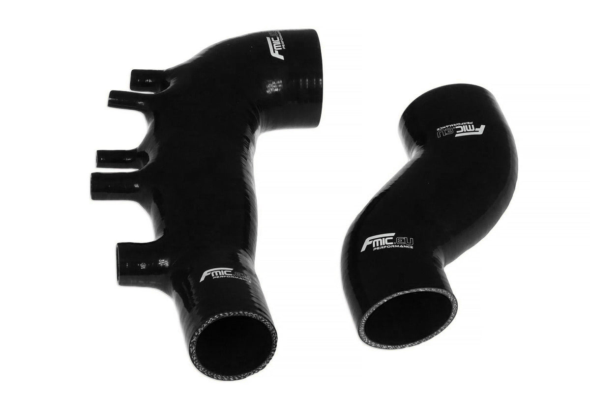 Kit de manguitos de silicona TIP de entrada de turbo FMIC.EU para Subaru Impreza WRX STI 2008+ - Negro