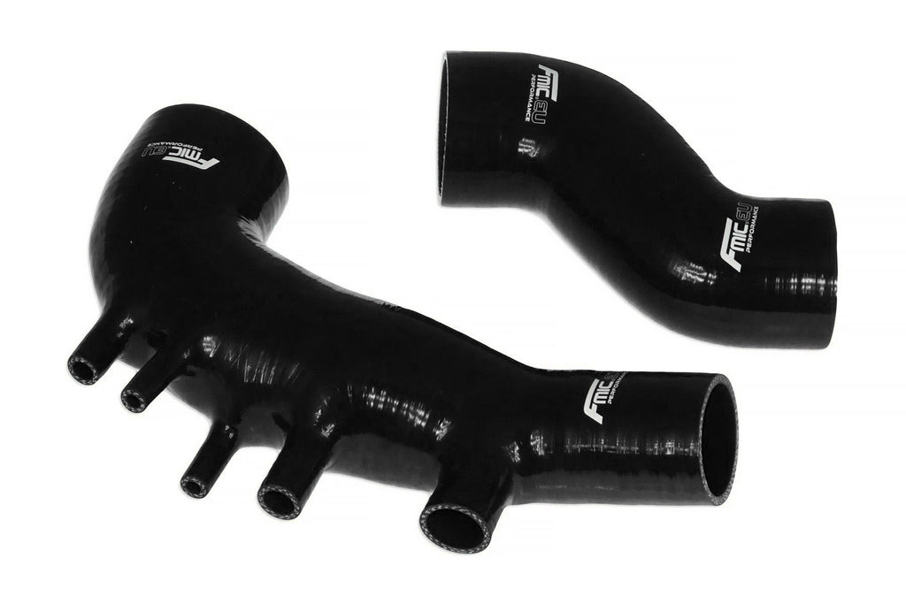 Kit de manguitos de silicona TIP de entrada de turbo FMIC.EU para Subaru Impreza WRX STI 2008+ - Negro