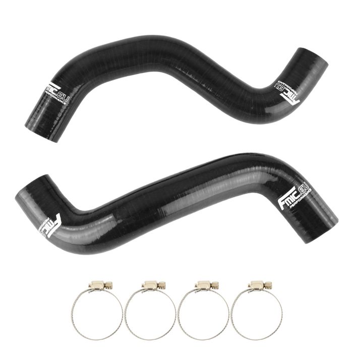FMIC.EU Radiator Coolant Silicone Hose Kit for Toyota 4Runner 3.4L 1996-2002 - Black