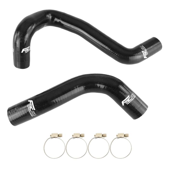 FMIC.EU Silicone Radiator Coolant Hose Kit for 2007-2017 Toyota Tundra Sequoia 5.7L - Black