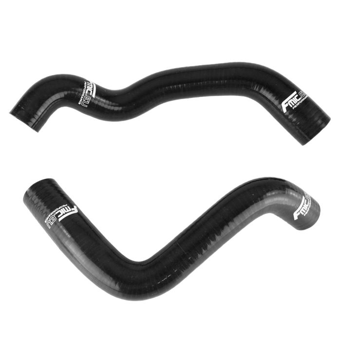FMIC.EU Radiator Coolant Silicone Hose Kit for Alfa Romeo Mito 1.4 QV - Black