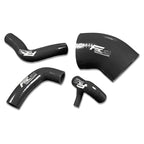 FMIC.EU Radiator Coolant Silicone Hose Kit for Mercedes Benz C200K W203 Coupe Sport Kompressor 2001-2007 - Black