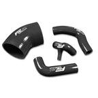 FMIC.EU Radiator Coolant Silicone Hose Kit for Mercedes Benz C200K W203 Coupe Sport Kompressor 2001-2007 - Black