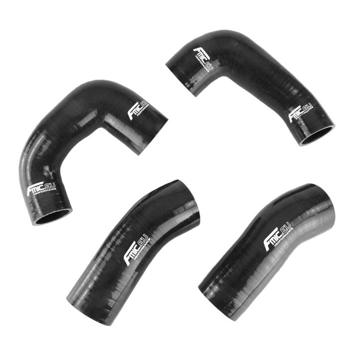 FMIC.EU Silicone Intercooler Hose Kit for Porsche 911 997 Turbo 3.6L - Black