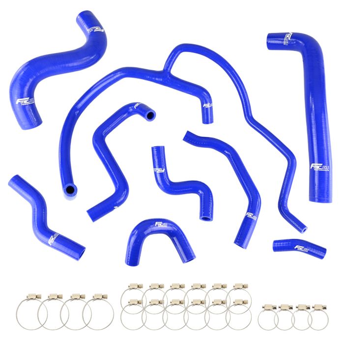 FMIC.EU Silicone Radiator Coolant Hose Kit for Dodge Challenger 3.8L 2015-2017