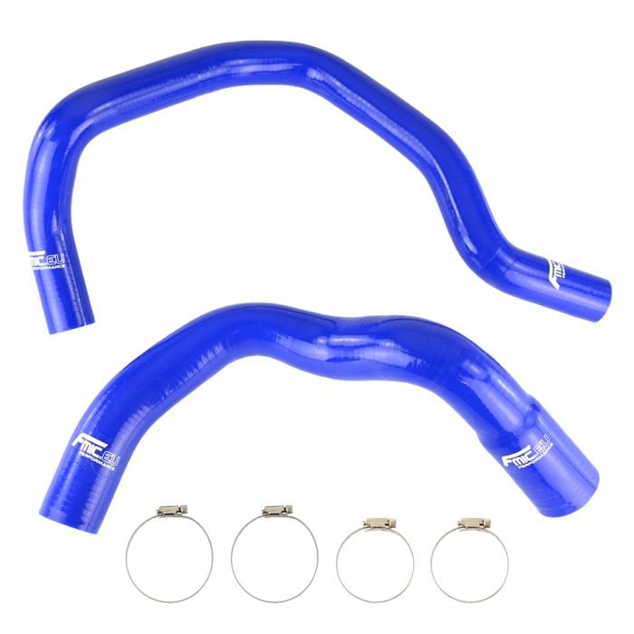 FMIC.EU Silicone Radiator Coolant Hose Kit for Jeep Cherokee XJ 4.0L L6 1984-2005