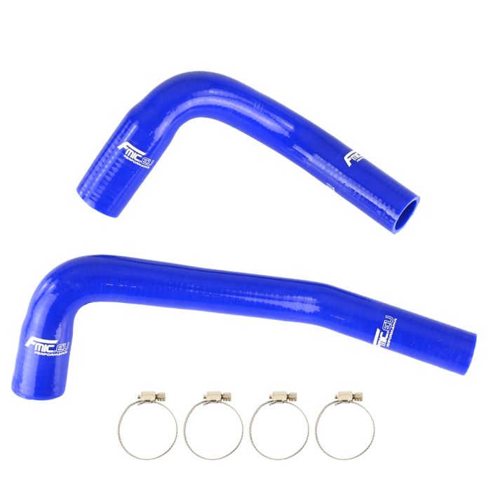 FMIC.EU Silicone Radiator Coolant Hose Kit for Jeep Wrangler YJ TJ 2.4L 2.5L 4.0L 4.2L 1987-2006