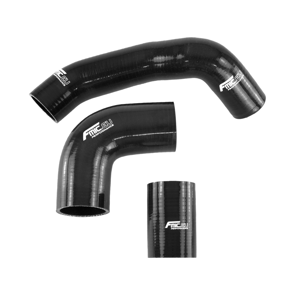 Kit de manguitos de silicona para intercooler FMIC.EU para Land Rover Freelander 2.0L TD4 2001-2006 - Negro