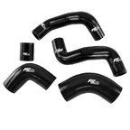FMIC.EU Silicone Intercooler Hose Kit for Land Rover Freelander 1 TD4 2.0 TD - Black