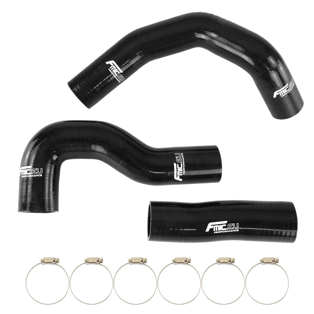 Kit de manguitos de intercooler de silicona FMIC.EU para Mitsubishi L200 Pajero Triton 2.5TD - Negro