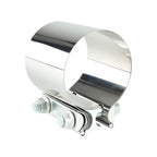 Abrazadera de escape de acero inoxidable SS304 de 57 mm (2,25")