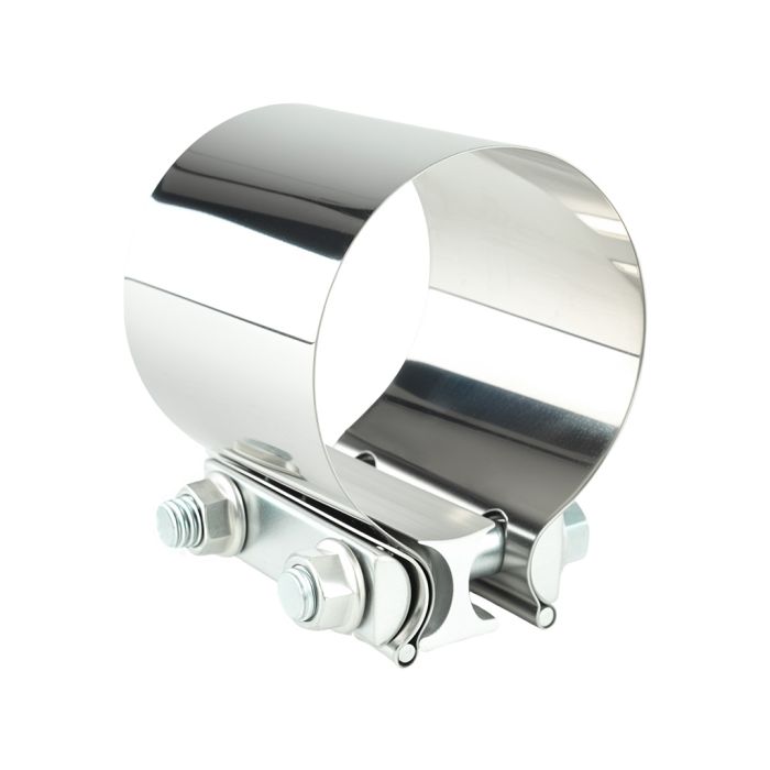 Abrazadera de escape de acero inoxidable SS304 de 57 mm (2,25")