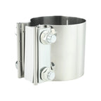 Abrazadera de escape de acero inoxidable SS304 127 mm 5"