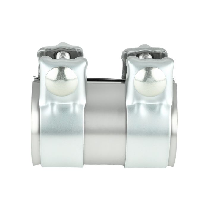 SS304 Stainless Steel Exhaust Pipe Connector with Clamp FMIC.EU 54mm 2.1"