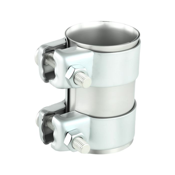 SS304 Stainless Steel Exhaust Pipe Connector with Clamp FMIC.EU 54mm 2.1"